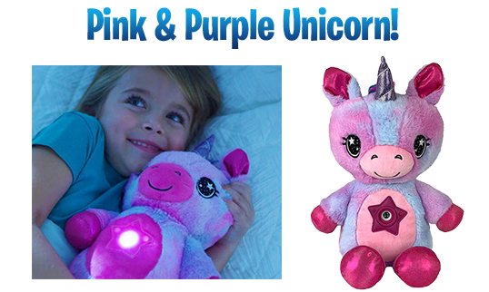 star belly pink & purple unicorn as seen on tv